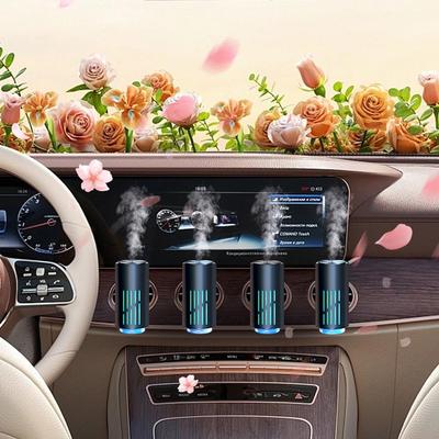 Air Outlet Car Aromatherapy Machine Car Air Purifiers Humidifier Purifier Air Freshener Essential Freshener Fragrance Diffu V9D0