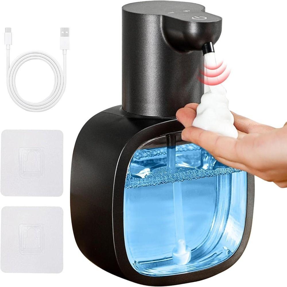 Automatic Foaming Soap Dispenser 500ml 4-Level Adjustable Smart Soap Dispenser Wall - Mounted Waterproof