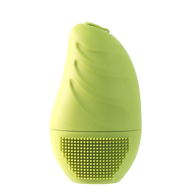 

Mango Shape Ice Facial Roller Skin Care Lifting Contouring Tools Cube Trays Ice Globe Balls Face Massager Wash Face 2 In 1