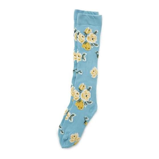 [Lily Brown] [LILY BROWNKEITA MARUYAMA] Jacquard Bouquet High Socks LWGG254371 Women s
