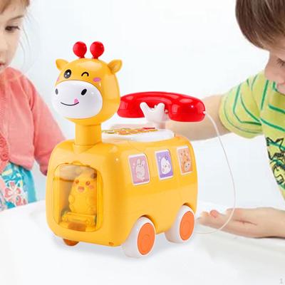 Telephone Toy Baby Phone Creative Learning Enlightenment Music Light Children Pretend for