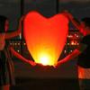 5PC Heart-shaped Hole Light