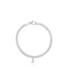 TOUS Silver Bold Bear Curb Chain Bracelet / 311561650
