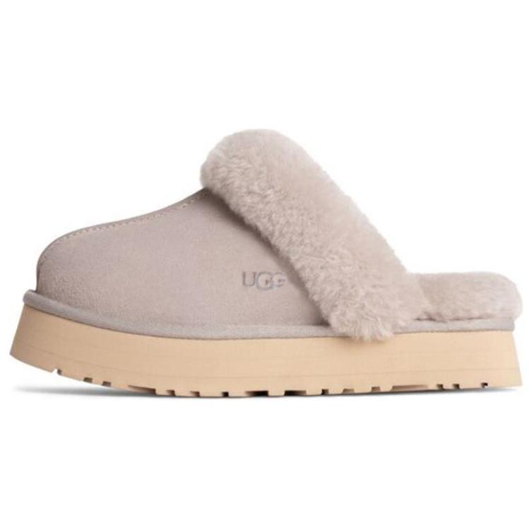 UGG Disquette Comfortable Versatile Non-Slip Open-Toe Slippers Women slippers Campfire 1122550-CPF