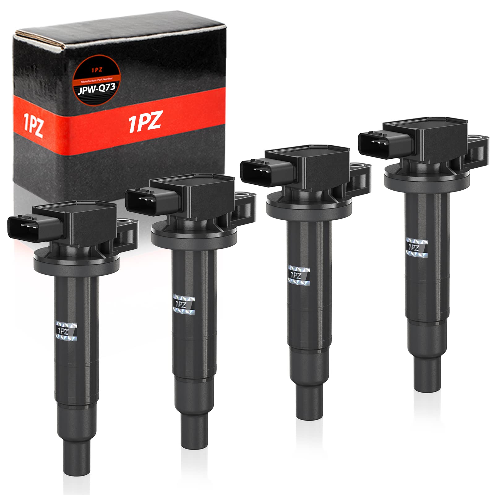 

1PZ набор из 4 катушек зажигания Toyota Durability bB Vitz Corolla Prius Probox Sienta Ractis Fun Cargo Porte внешний продукт совместимый JPW-Q73