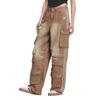 adidas Originals Denim Cargo Pants Brown Women KC5871