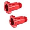 2PCS Spray Gun Cup Adapters Aluminum Alloy Paint Sprayer Cup Converter M16 Male Thread 1.5mm Pitch Red