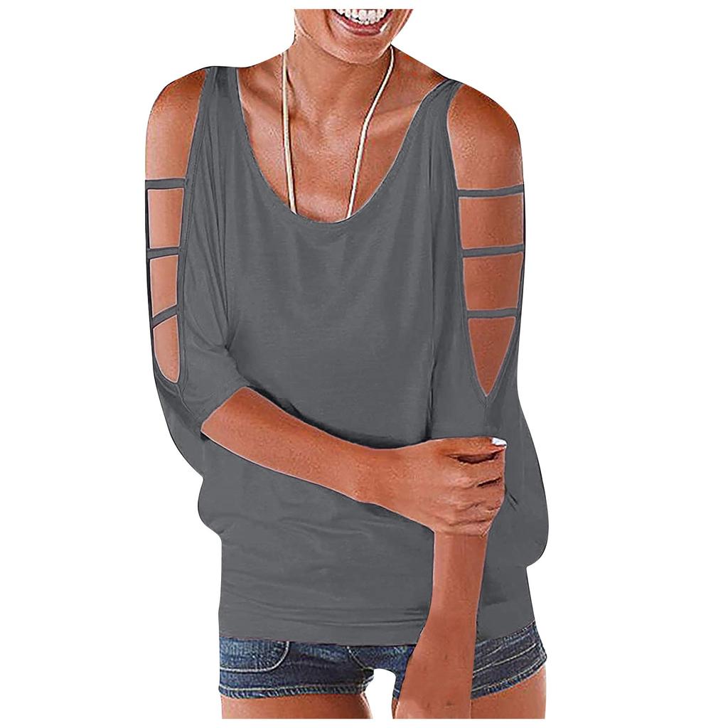 quarter Sleeve Casual Bat Sleeve 