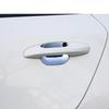 For Kia kx cross kxcross 2017 - Chrome Carbon Fiber Door Handle Cover Trim Sticker Overlays Styling Accessories