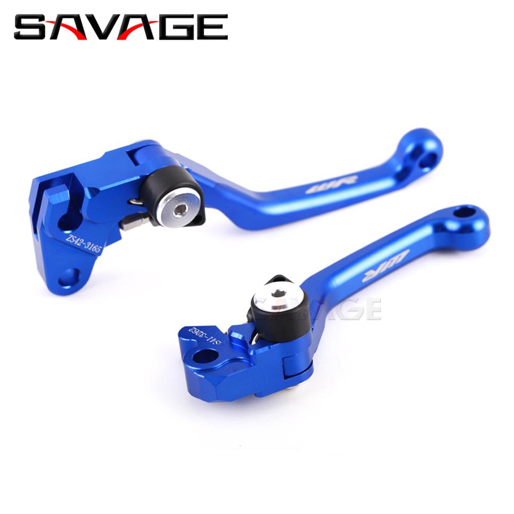 Pivot Brake Clutch Levers For YAMAHA WR250F WR 250F 2001-2022  Motorcycle Accessories Dirt Pit Bike Handle Bar Aluminum