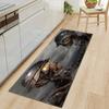 Skull Sand Wardrobe Shoe Cabinet Long Floor Mat