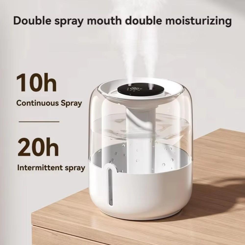 6.8L Capacity Digital Display Humidifier Small Night Light Air Humidifier Aroma Diffuser  Desktop