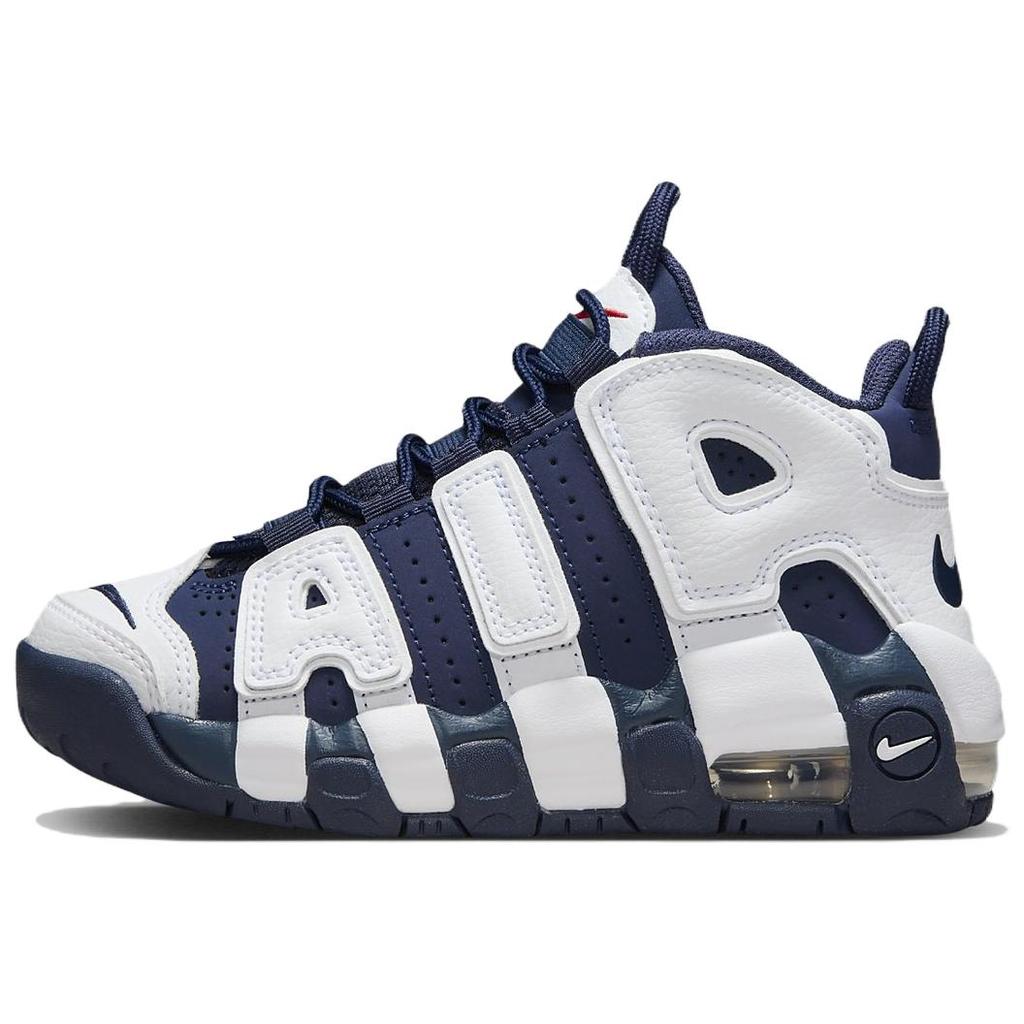 Nike Dětské tenisky Air More Uptempo PS Olympic 2024 Modrá Bílá Metalická Zlatá FV5372-100