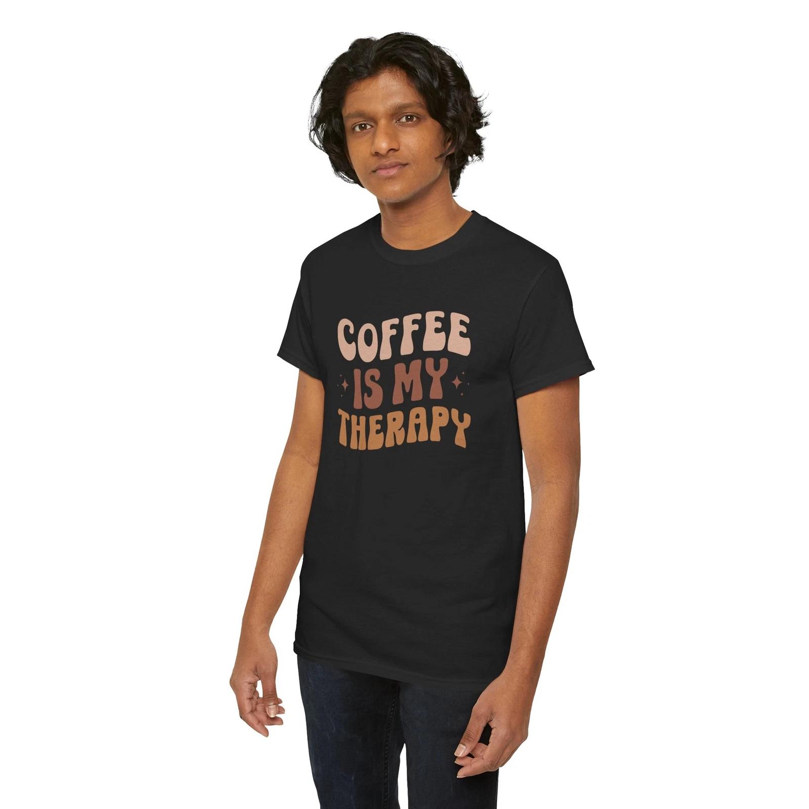 Funny Coffee Quote T-Shirt | Powered by Coffee and Sass Graphic Tee 3XL