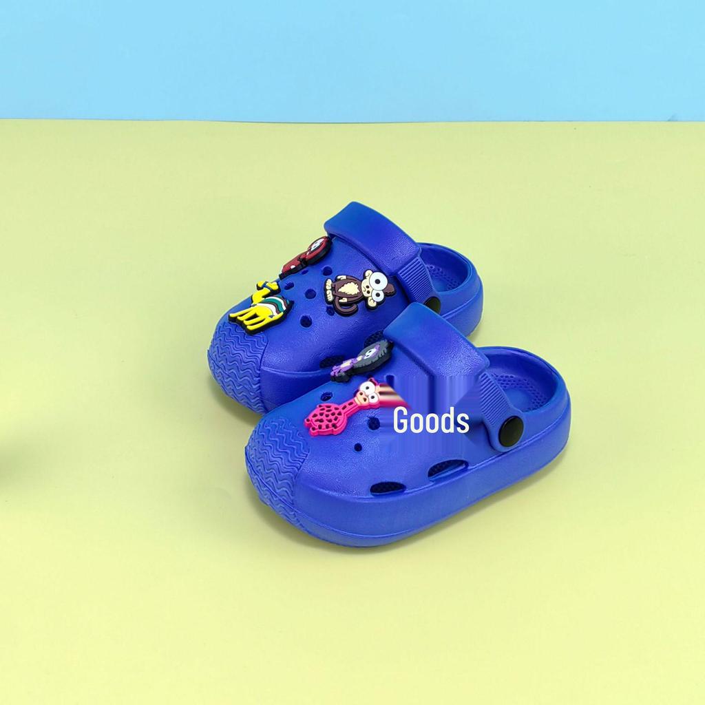 Kids' Cartoon Clog Sandals: Summer Beach & Indoor, Cute for Boys & Girls
