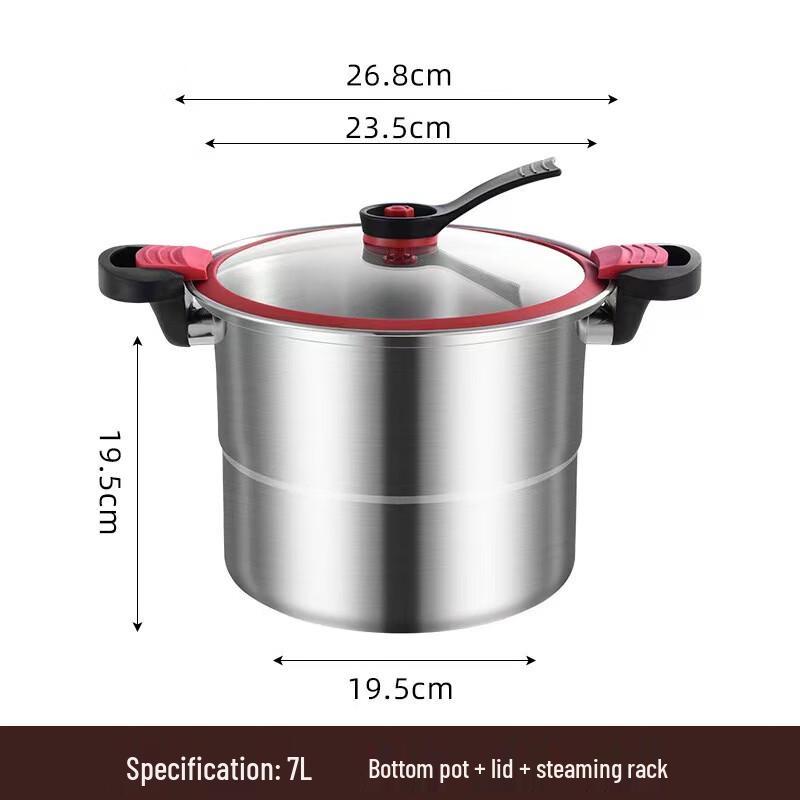 Wutuo 304 Stainless Steel Micro Pressure Cooker