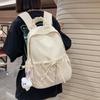 High-value schoolbag female college student cute casual bow backpack ins girl junior high school student travel backpack