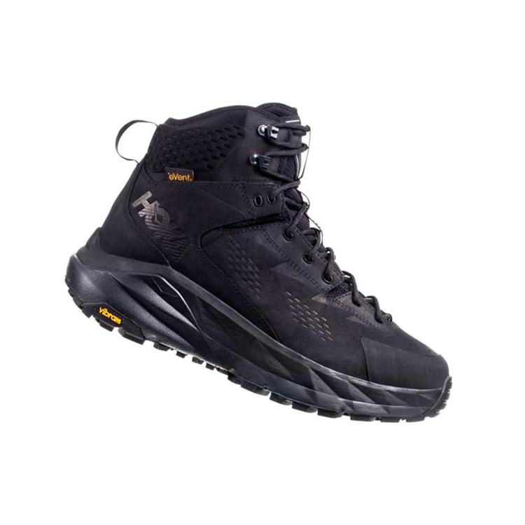 HOKA One One Kaha Mountaineering & Hiking Shoes Men's High Top Black 1099637-BPHN
