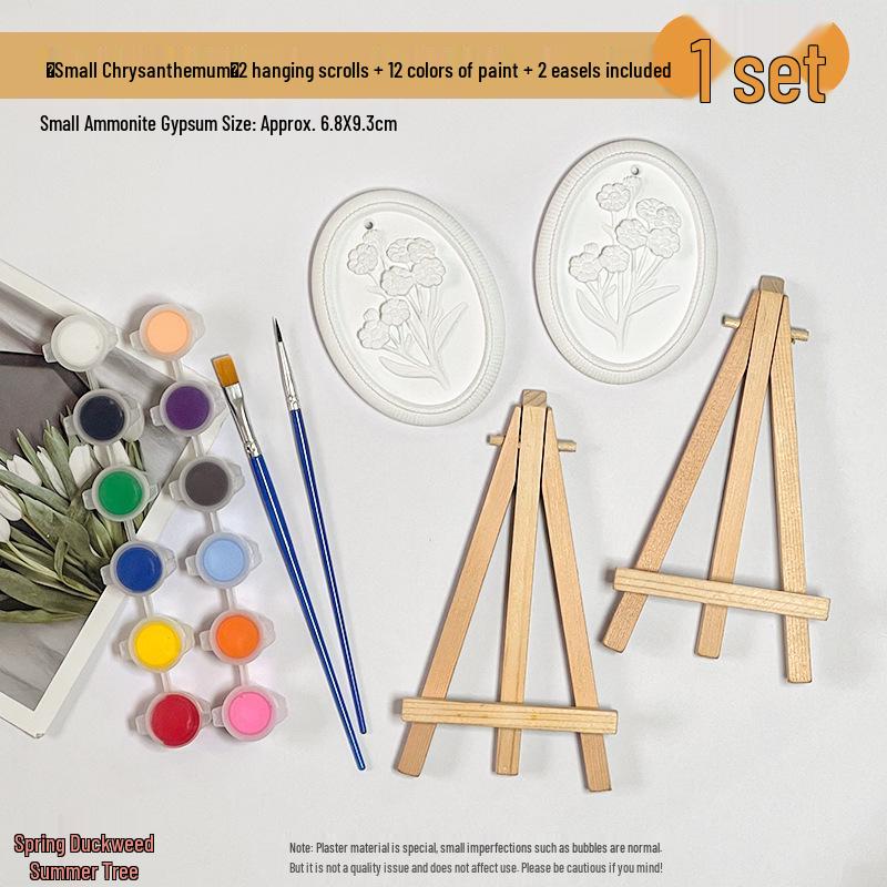 Mini Plaster Doll DIY Coloring Kit – Handmade Creative Toy & Gift Ornament