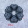 Heat Resistant Heart-Shaped Cake Mold Food Grade Silicone French Pastry Mold  Pudding