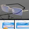 Men Multifocal Reading Glasses Progressive Near Far Anti Blue Ray Presbyopic Glasses Magnifying Women Black Gafas +1.0 To +4.0