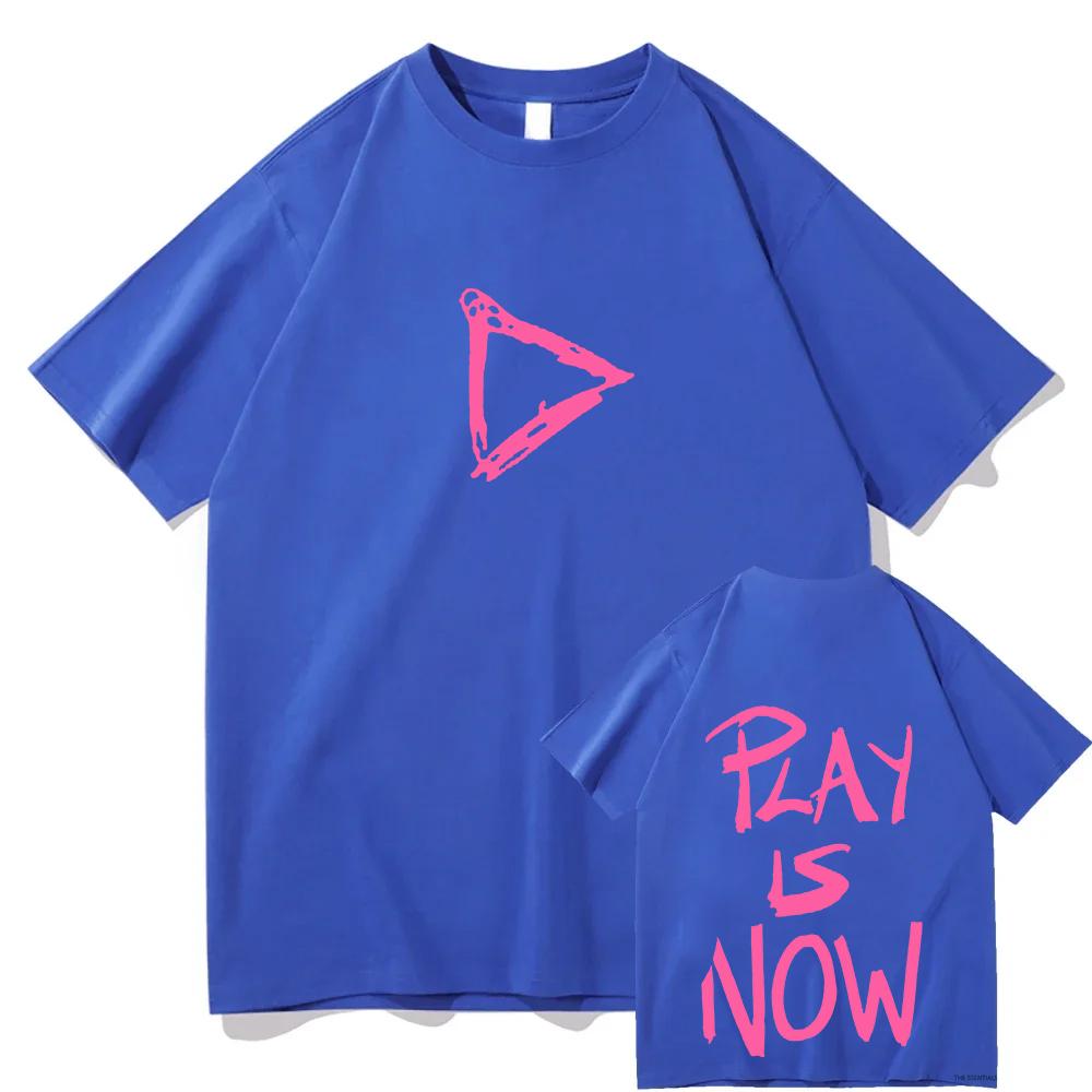 Ed Sheeran Play Is Now Tshirts Short Sleeve Cotton Fashion T-shirt Casual Men Women Loose Tee-shirt Streetwear Print Tees