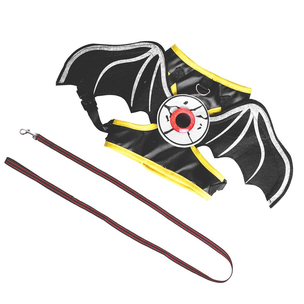 Kostým netopýřích křídel pro mazlíčky Kostým na hraní rolí pro kočku Postroj na venčení psa na párty Halloween