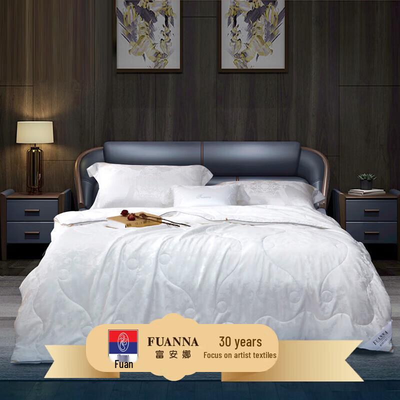 FUANNA Jinse Nianhua Jacquard Mulberry Silk Quilt
