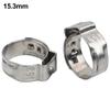 Sealing Various Hoses Single Ear Stepless Stainless Steel Hose Clamps
