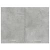 Vidaxl Wall Cabinet, Concrete Grey, 80X31X60 Cm, Particleboard