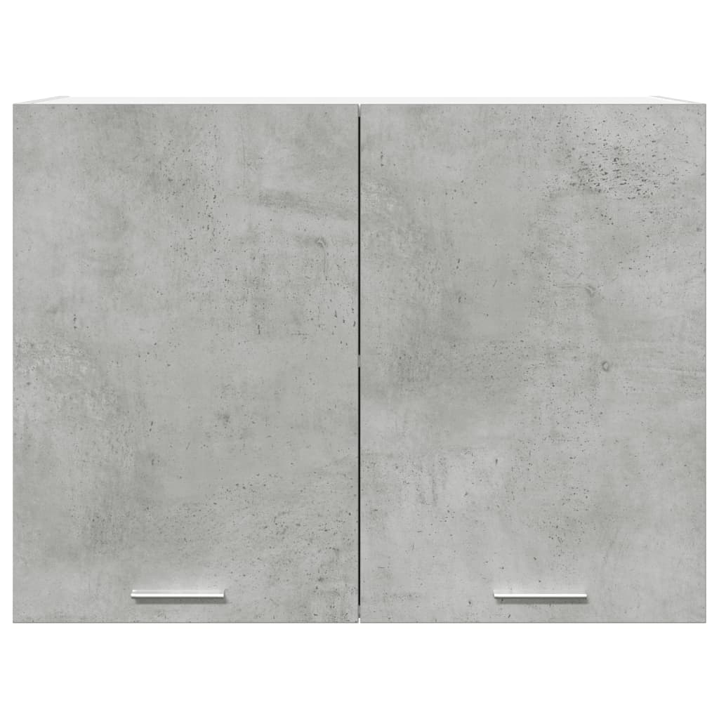 Vidaxl Wall Cabinet, Concrete Grey, 80X31X60 Cm, Particleboard