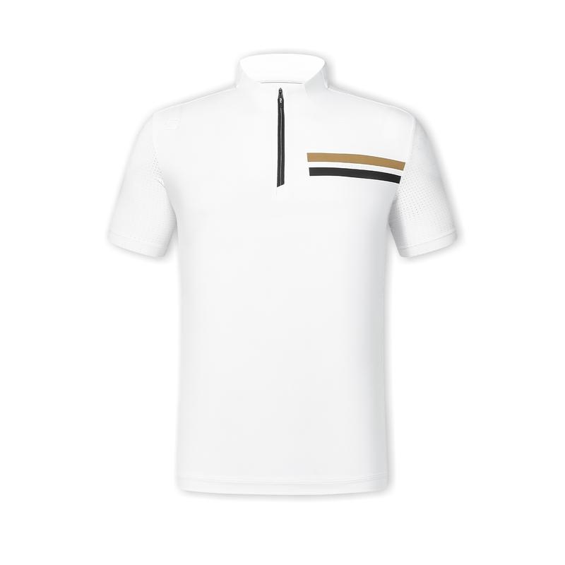 New FILA T Shirts Men's Jade White A11M435109FWT