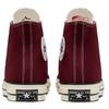 Converse Chuck Taylor All Star 70 Hi Comfortable and Versatile High-Top Canvas Shoes Unisex Burgundy