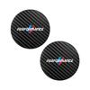 2PCS Car Logo Carbon fiber Water Cup Pad Sticker Decoration For BMW X1 X2 X3 X5 X4 X6 X7 iX3 F20 F10 F07 E70 E46 E90 E92 E60 E39