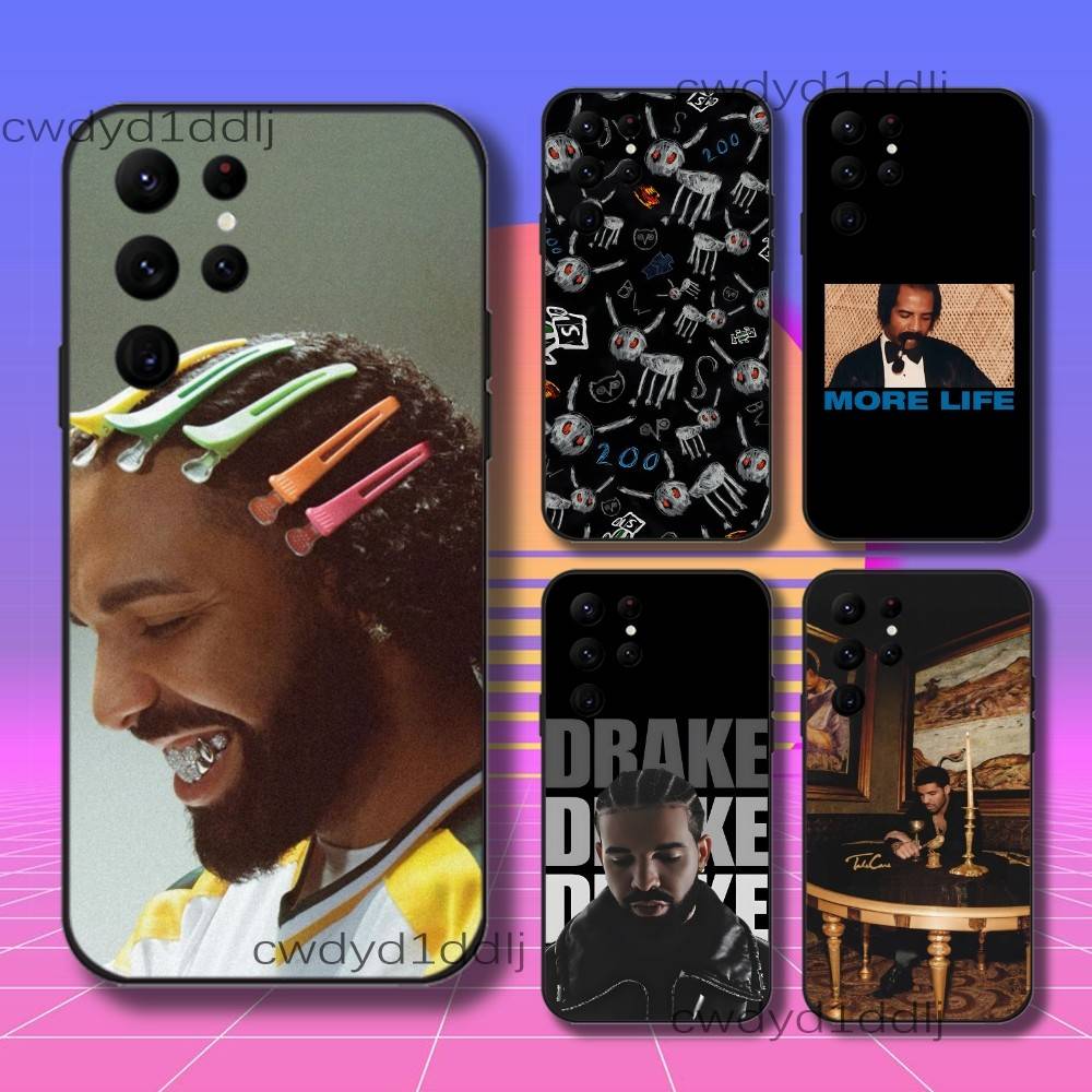 D-Drake Some Sexy Songs 4 U Phone Case For Samsung S10,S21,FE,S21 ,S26,S25,S24,S23,Ultra,S9,S22,Plus Black Shockproof Silicone