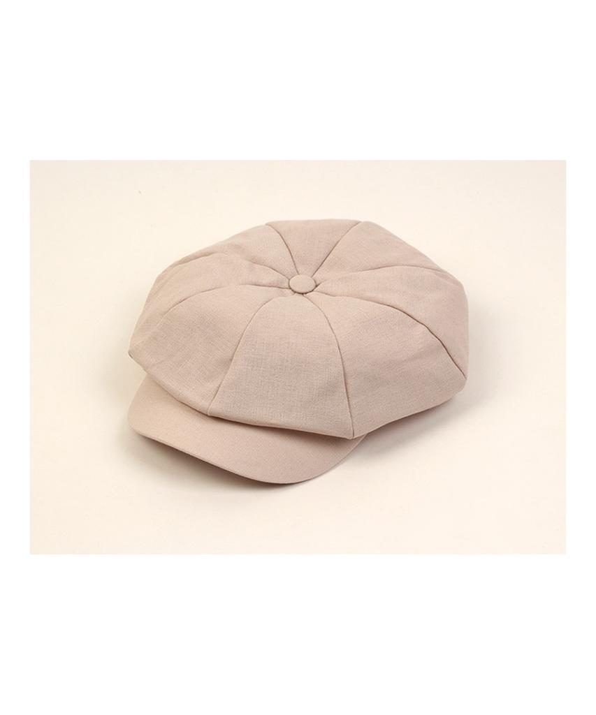 Yunibeosyeolkemiseuteuli Cool Beige Linen Newsboy Cap