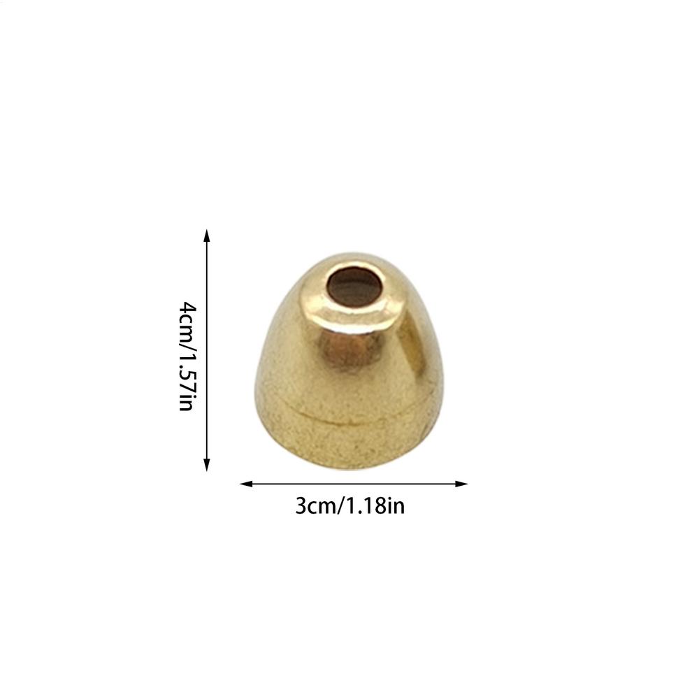 

50pcs Brass Cone Heads for Fishing Fly Tying Slotted Cone Head Brass Conehead Beads quick sinking design brass cone head set