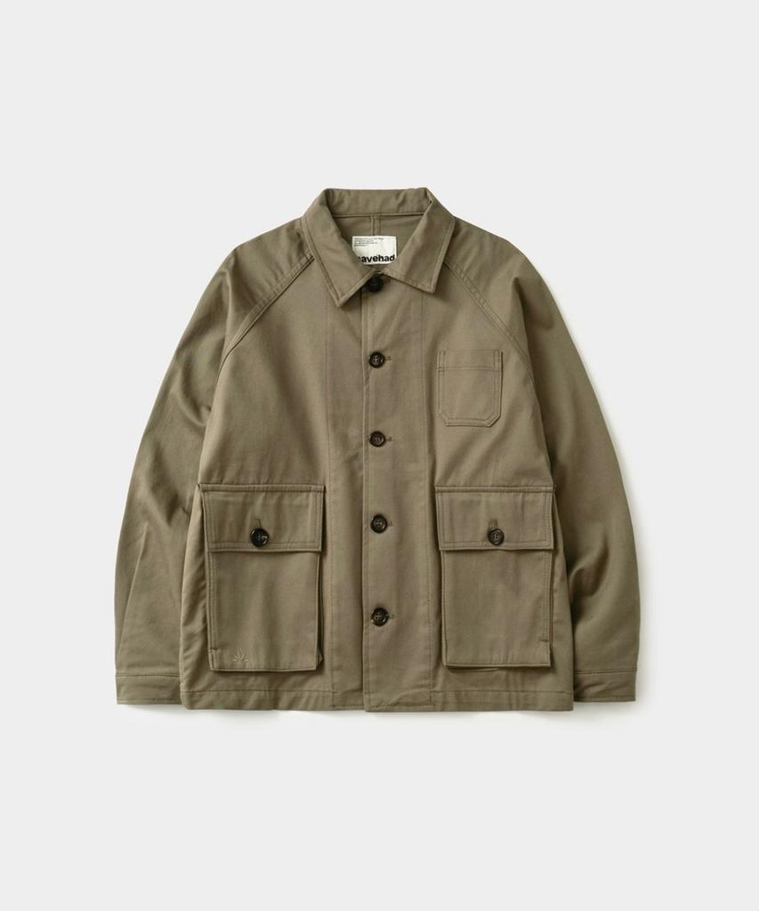 HAVE HAD City Walker French Jacket (Khaki Gray)
