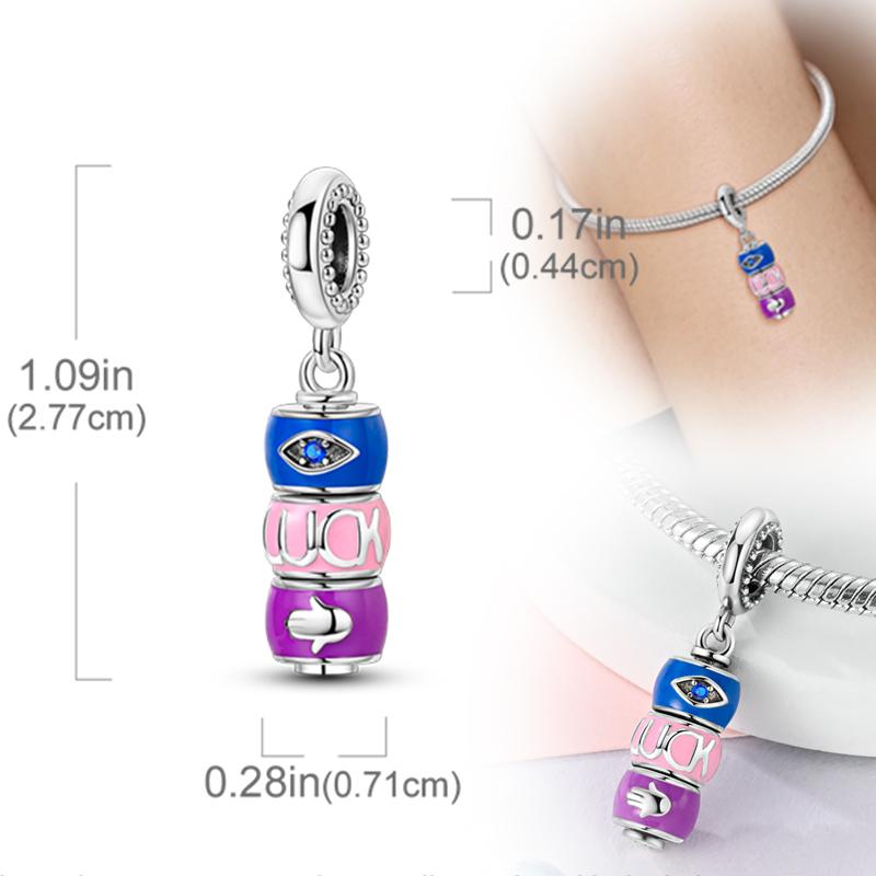 New Original Copper Charms Beads Pendants For Original Bracelet Necklaces Charm Women Diy Jewelry Gifts