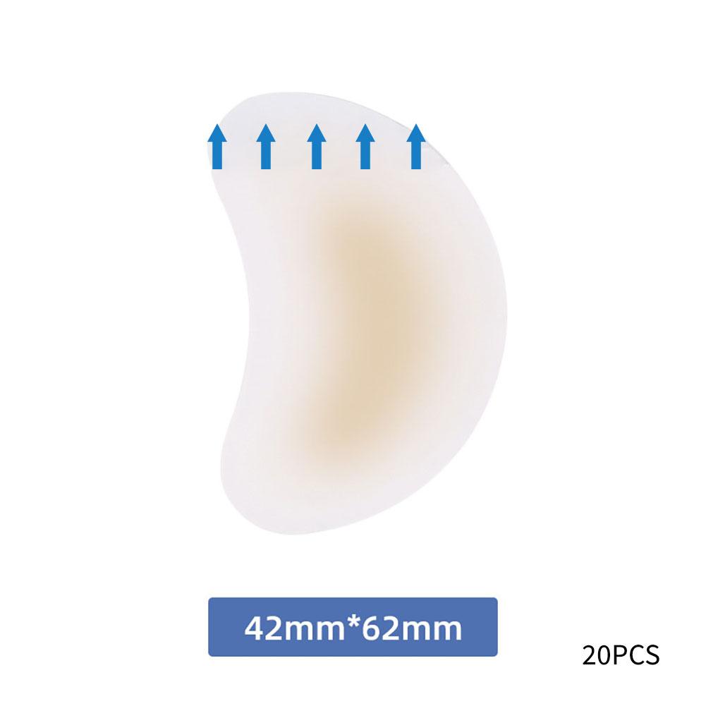 20PCS Soft Gel High Heel Foot Patches Adhesive Heel Blister Bandage Hydrocolloid Shoes Stickers Pain Relief Plaster Foot Care