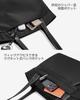 Tote Bag for Business Large Shoulder Work Recruitment Job Black [tomtoc] Women, Bag, Capacity, Bag, 16-inch PC, Water-repellent, Bag, Bag, A4,