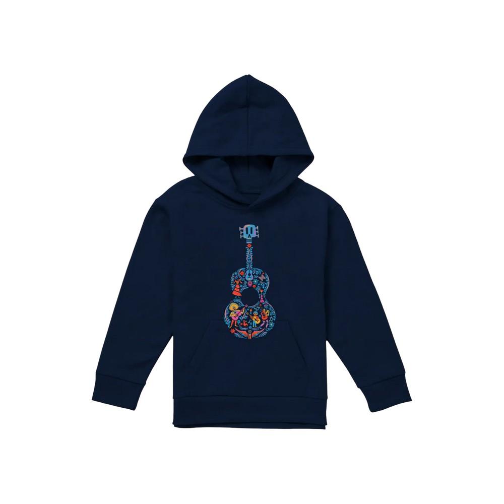 Coco Childrens/Kids Ernesto Miguel Hector Colourful Guitar Hoodie