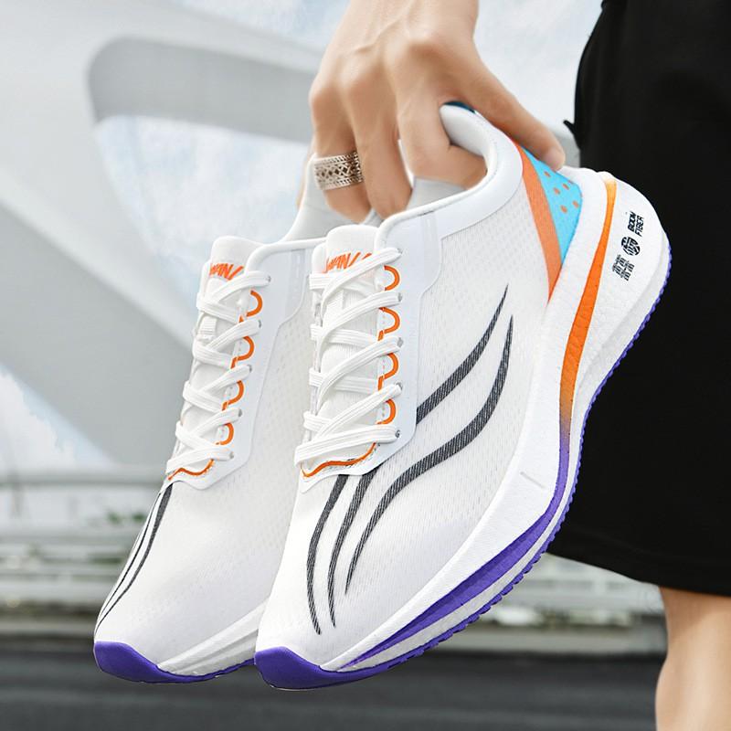 Carbon Plate Running Shoes Men Women Teens Lightweight Breathable Trail Road Marathon Training Sneakers