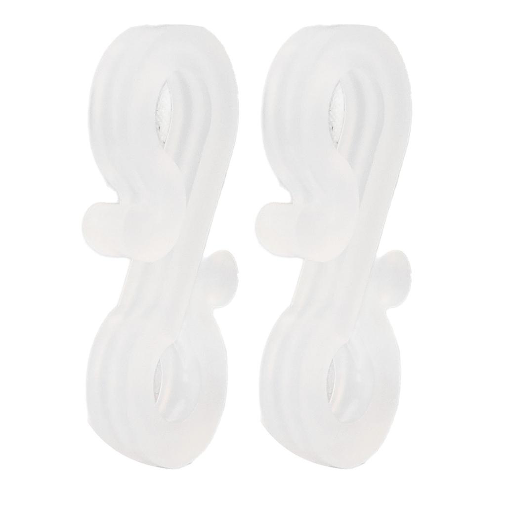 150Pcs S Shaped Hooks Sturdy Plastic Dual Ends Multipurpose Christmas Light Clips for Party Lights Decoration
