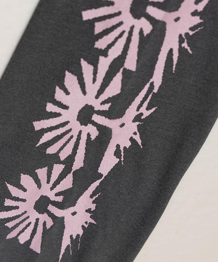TOWTOW ARCHIVE Growing Graphic T-Shirt Charcoal