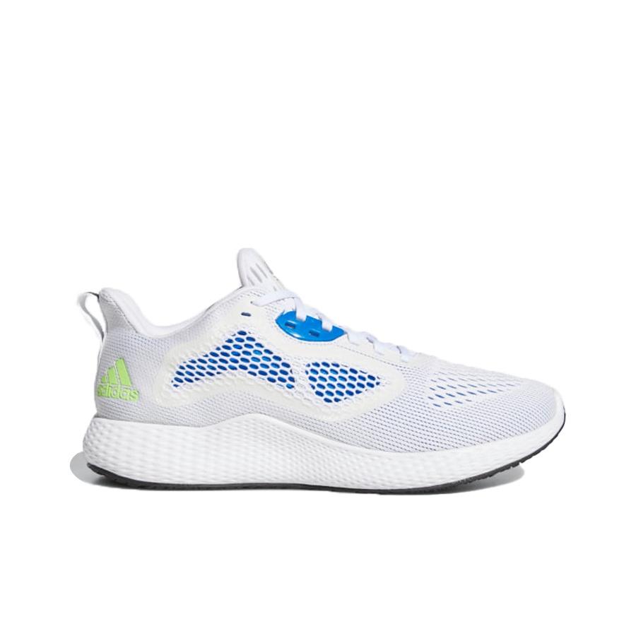 adidas Edge Rc 3 Rundzehen Schnürer Stoff Atmungsaktiv Low-Top Laufschuhe Herren Sneaker Weiß Blau EG1418