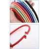 10Pcs Trampoline Elastic Rope Bungee Cord Aluminum Buckles Stretch Cord for Fitness Trampoline Canopy Tent Easy to Use