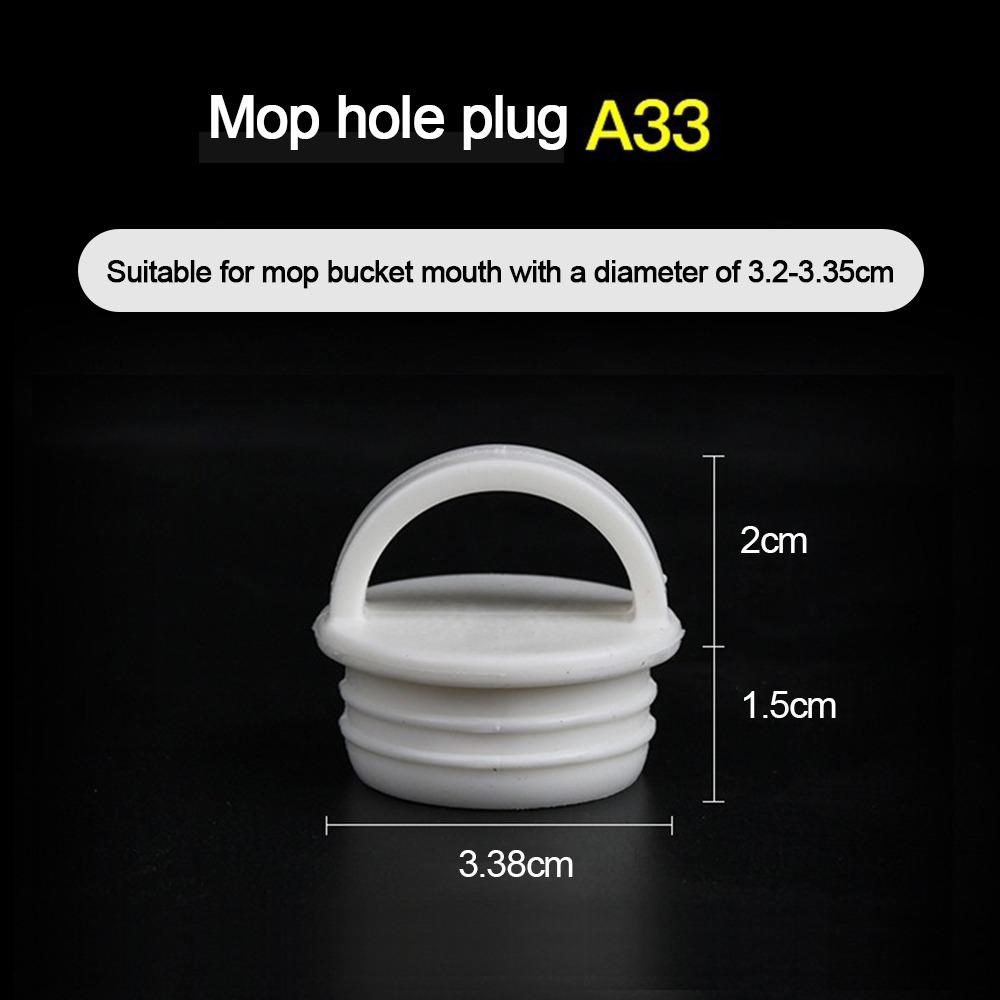 10pcs/set Round Shape Drain Plug Cover Scupper Drain Holes Sealing Plugs  Bathroom Laundry Kitchen