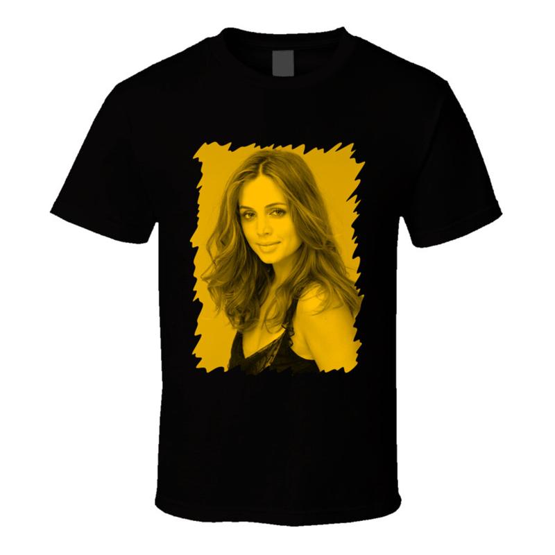

Eliza Dushku Modeling Pose Neon Color T Shirt 5XL різнокольоровий
