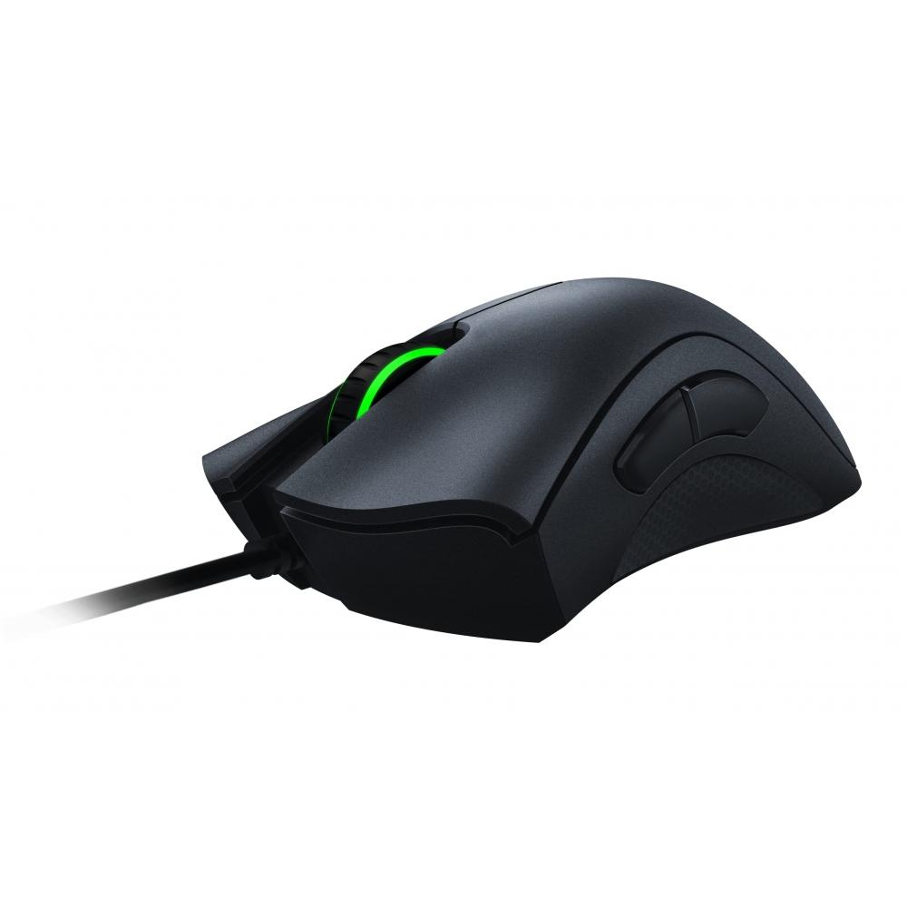 Razer DeathAdder Essential Gaming Mouse Wired 5 Buttons 6400 DPI Optical Sensor Ergonomic Shape New Firmware Applicable Version RZ01-02540100-R3M1-N